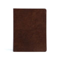 CSB Pastor's Bible, Verse-By-Verse Edition, Brown Bonded Leather - Bonded Leather
