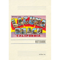 Vintage Lined Notebook Greetings from Laguna Beach, California - Paperback