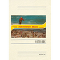 Vintage Lined Notebook Greetings from Huntington Beach - Paperback