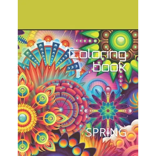 Coloring book: Spring - Paperback