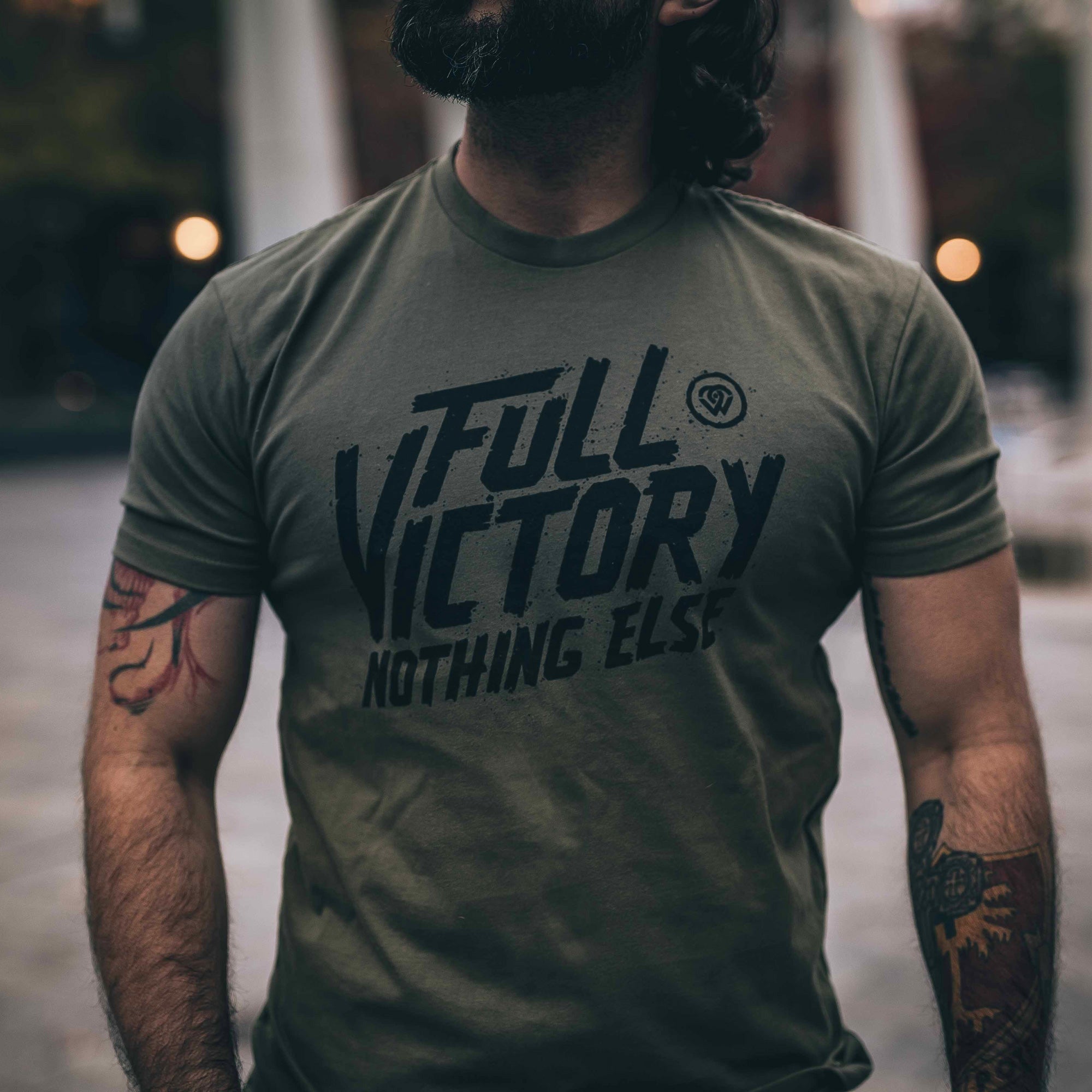 Full Victory Military Green Shirt