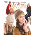 Learn to Crochet Top-Down Beanies - Paperback
