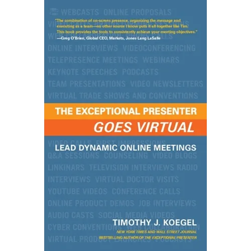 The Exceptional Presenter Goes Virtual - Paperback