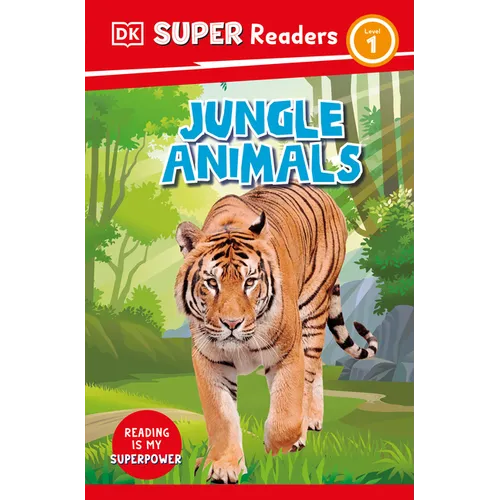 DK Super Readers Level 1 Jungle Animals - Paperback