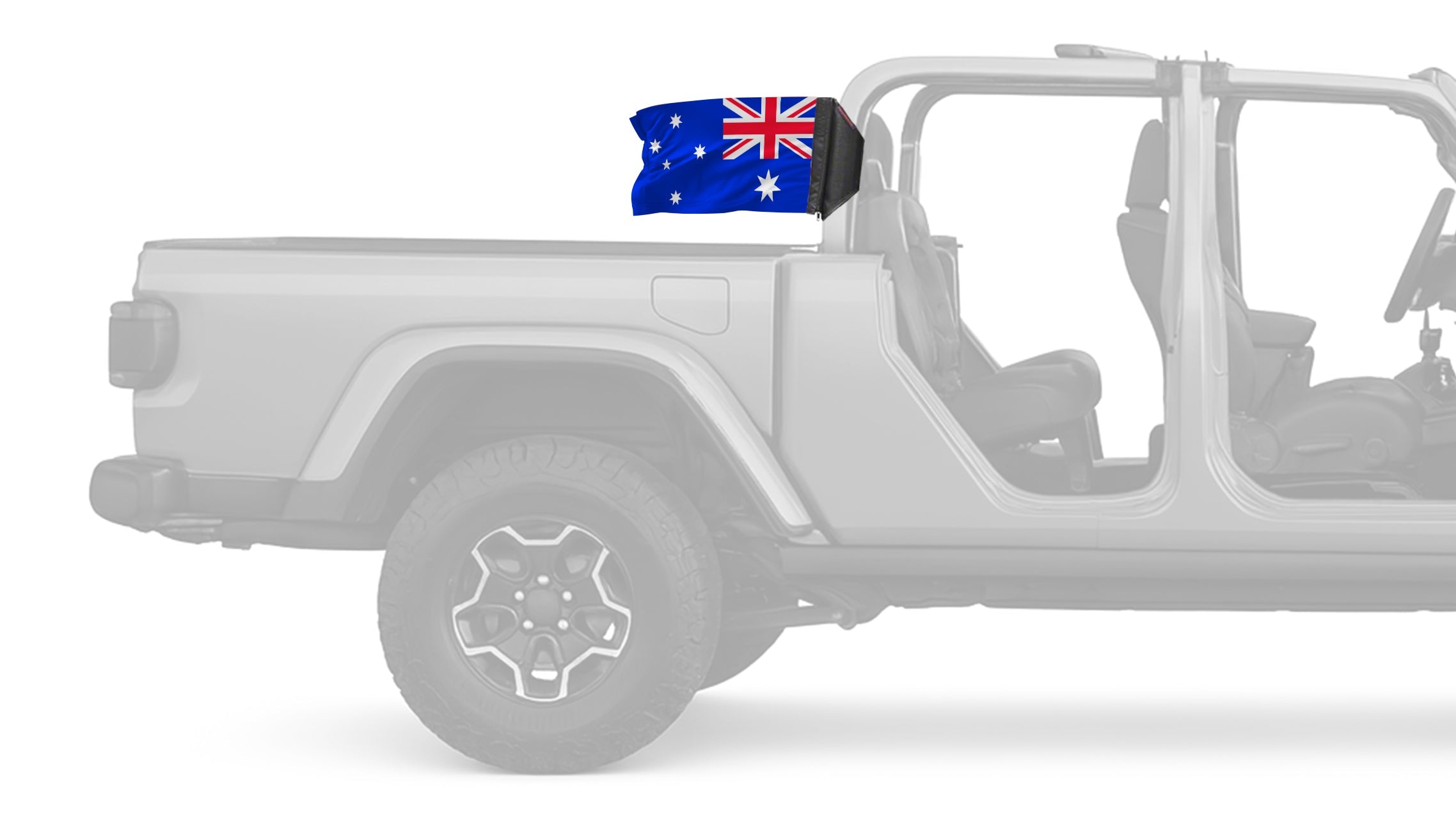 Australia 12"x18" Forever Wave Flag