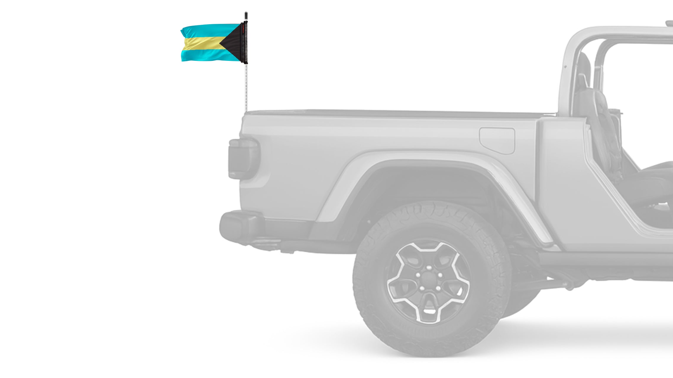 Bahamas 12"x18" Forever Wave Flag