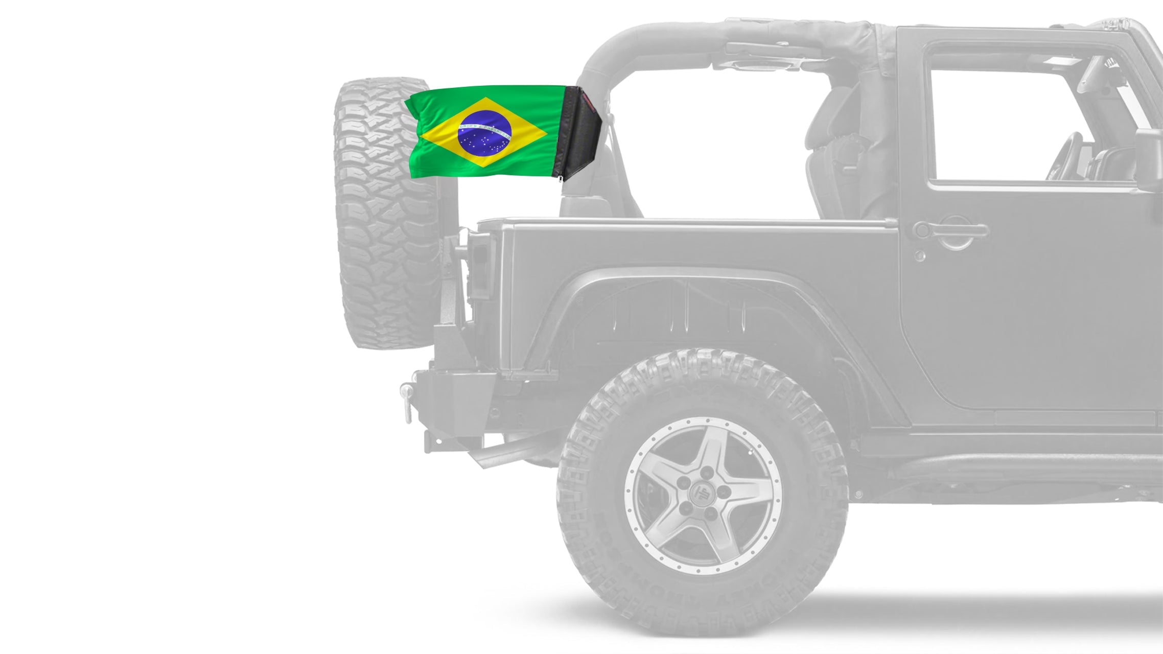 Brazil 12"x18" Forever Wave Flag