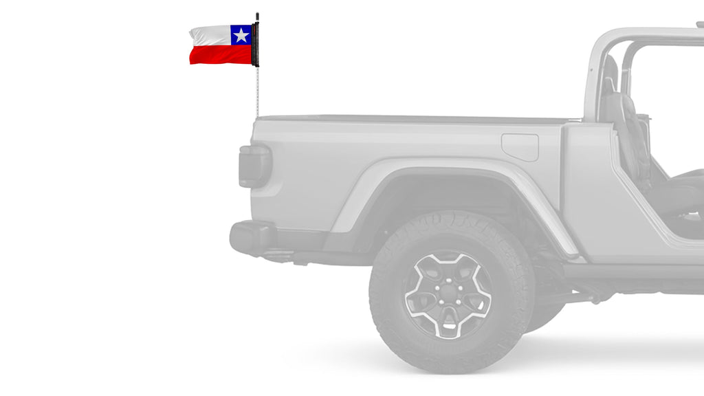 Chile 12"x18" Forever Wave Flag
