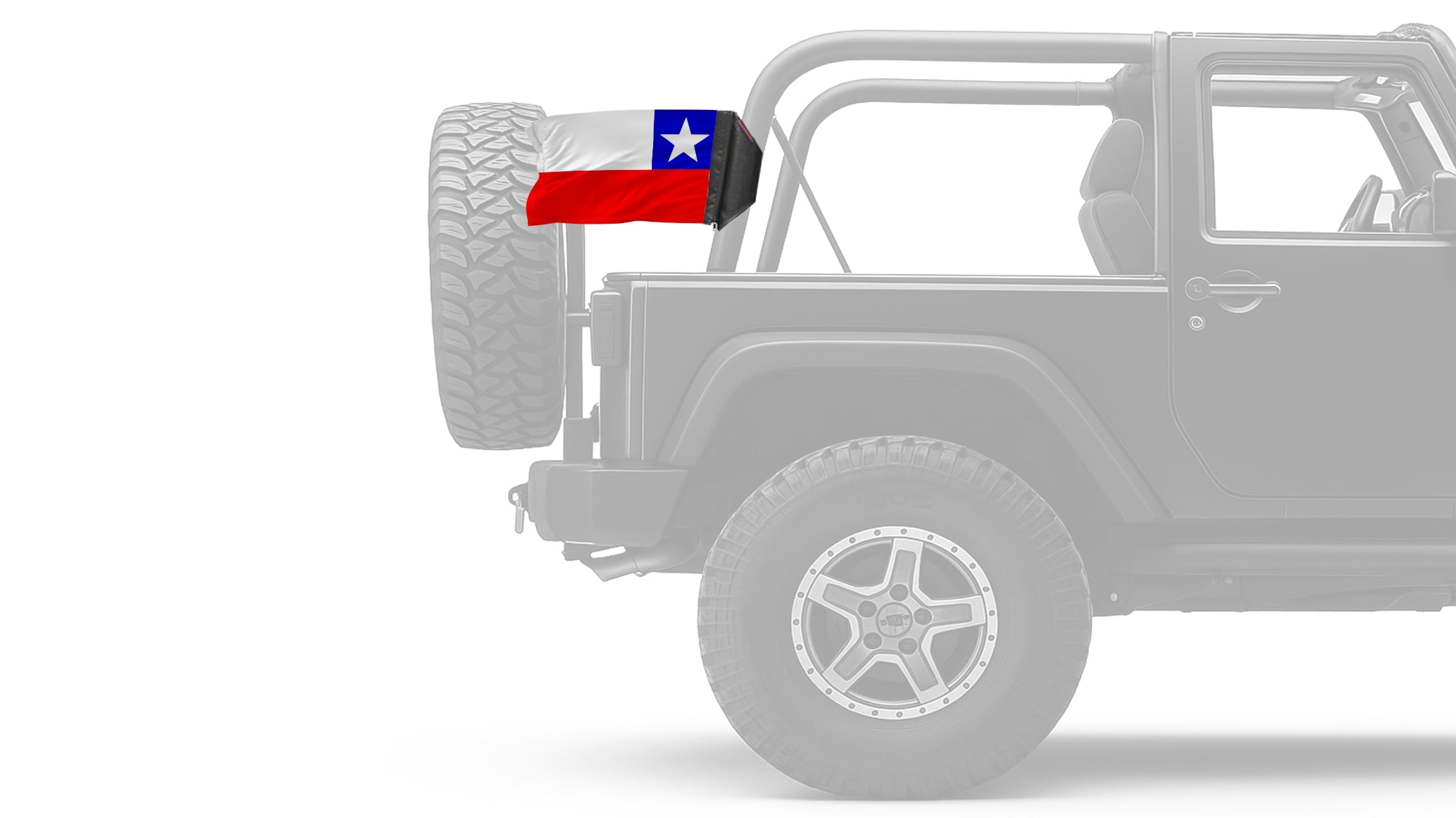 Chile 12"x18" Forever Wave Flag