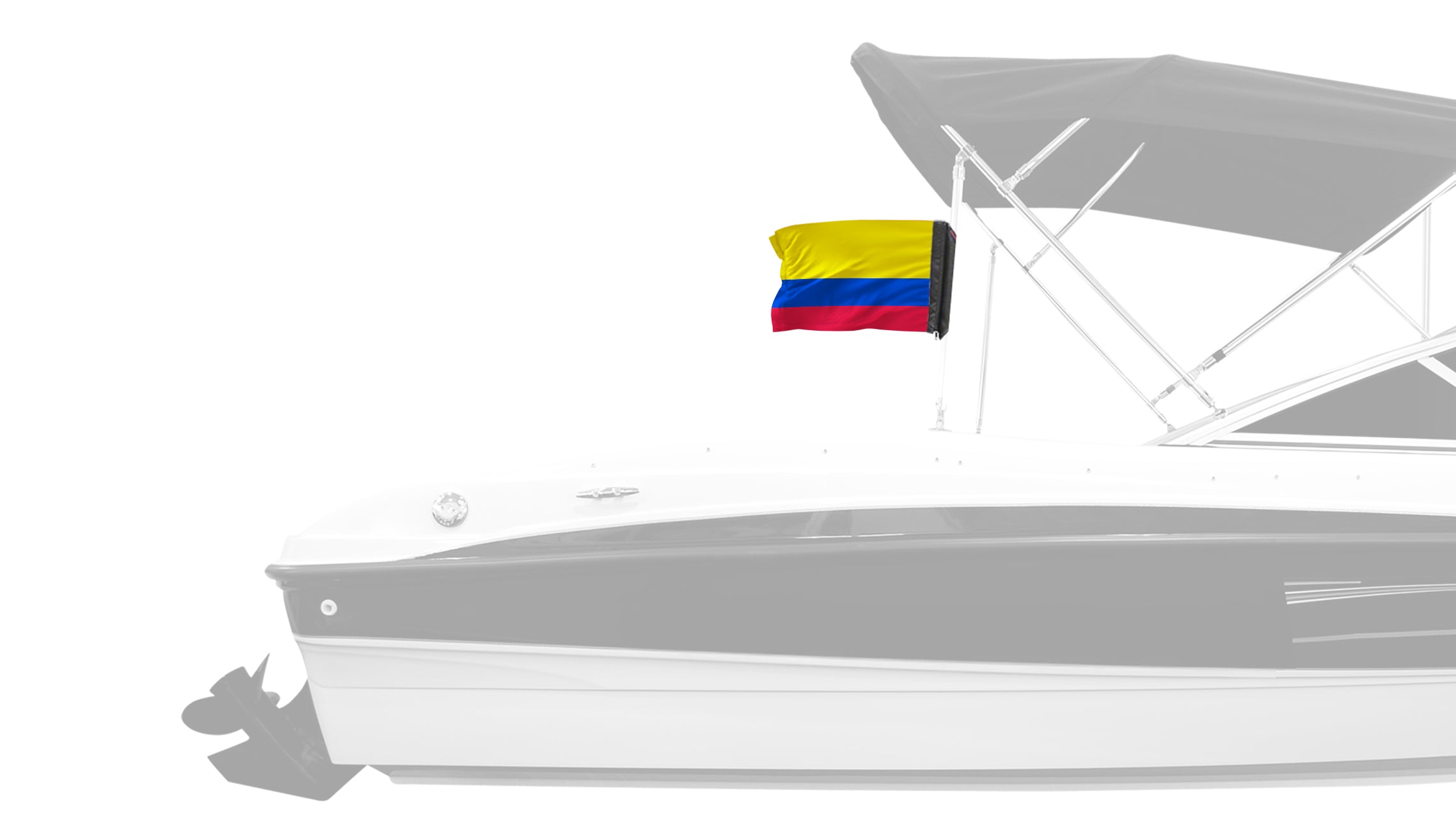 Colombia 12"x18" Forever Wave Flag