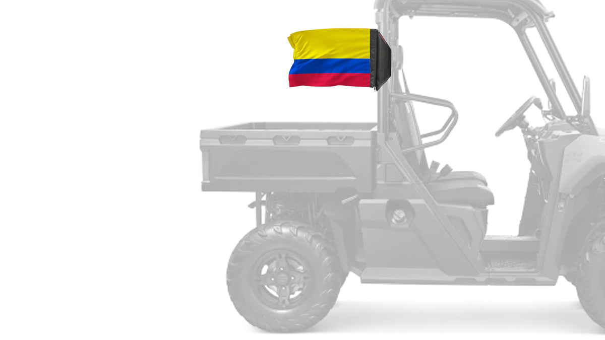 Colombia 12"x18" Forever Wave Flag