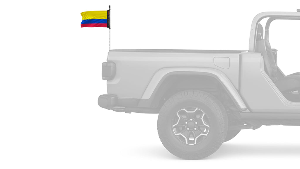 Colombia 12"x18" Forever Wave Flag