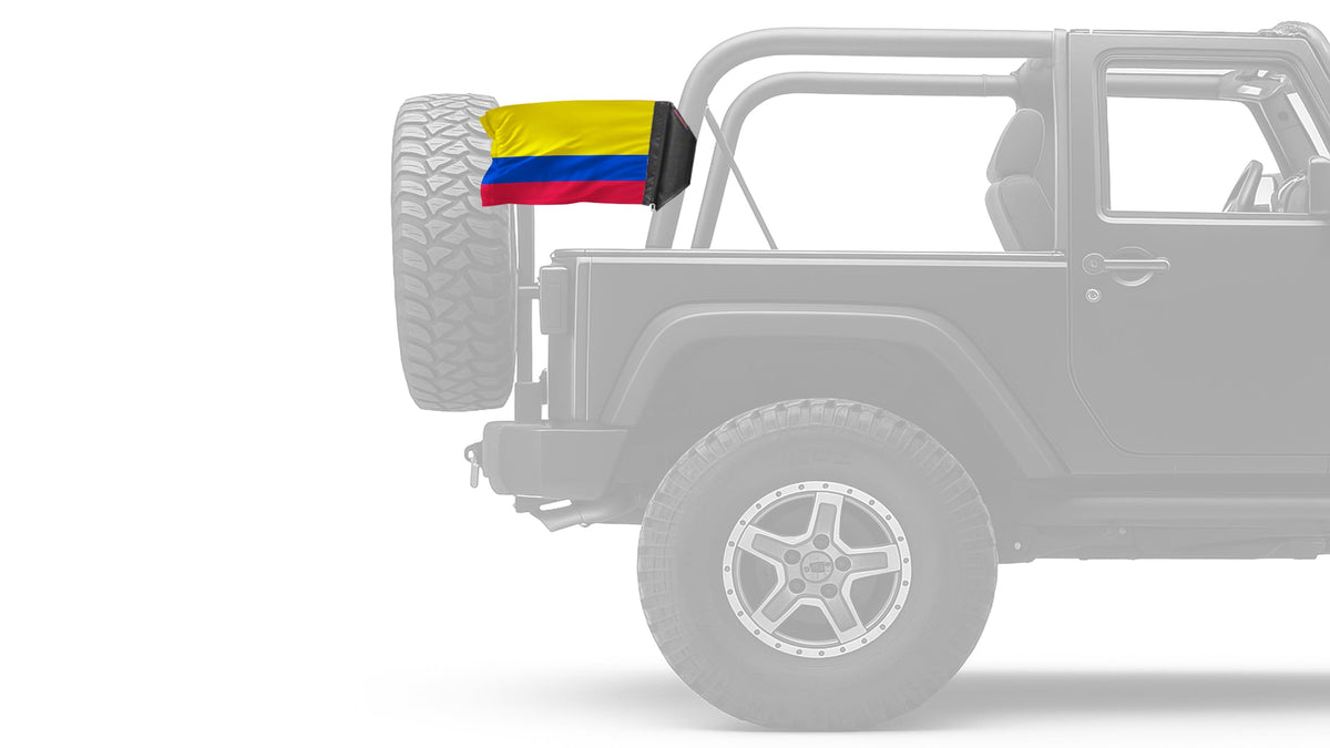 Colombia 12"x18" Forever Wave Flag