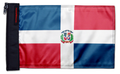 Dominican Republic 12"x18" Forever Wave Flag for Bronco