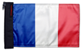 France 12"x18" Forever Wave Flag for Bronco