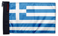 Greece 12"x18" Forever Wave Flag for Jeep Wrangler LJ 2003-2006