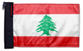 Lebanon 12"x18" Forever Wave Flag for Jeep Wrangler LJ 2003-2006