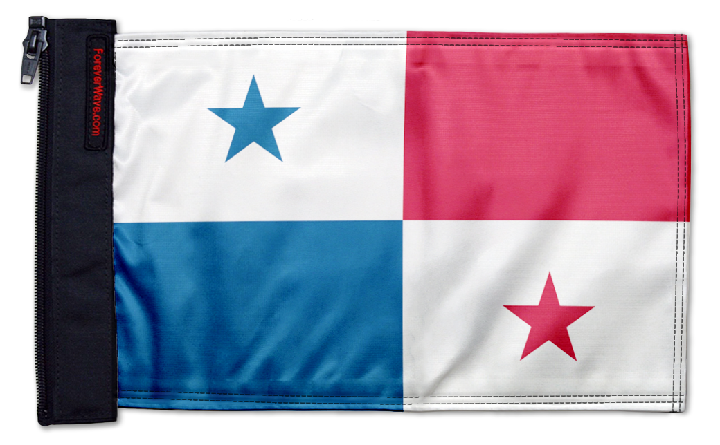 Panama 12"x18" Forever Wave Flag