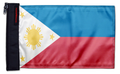 Philippines 12"x18" Forever Wave Flag for Golf Carts