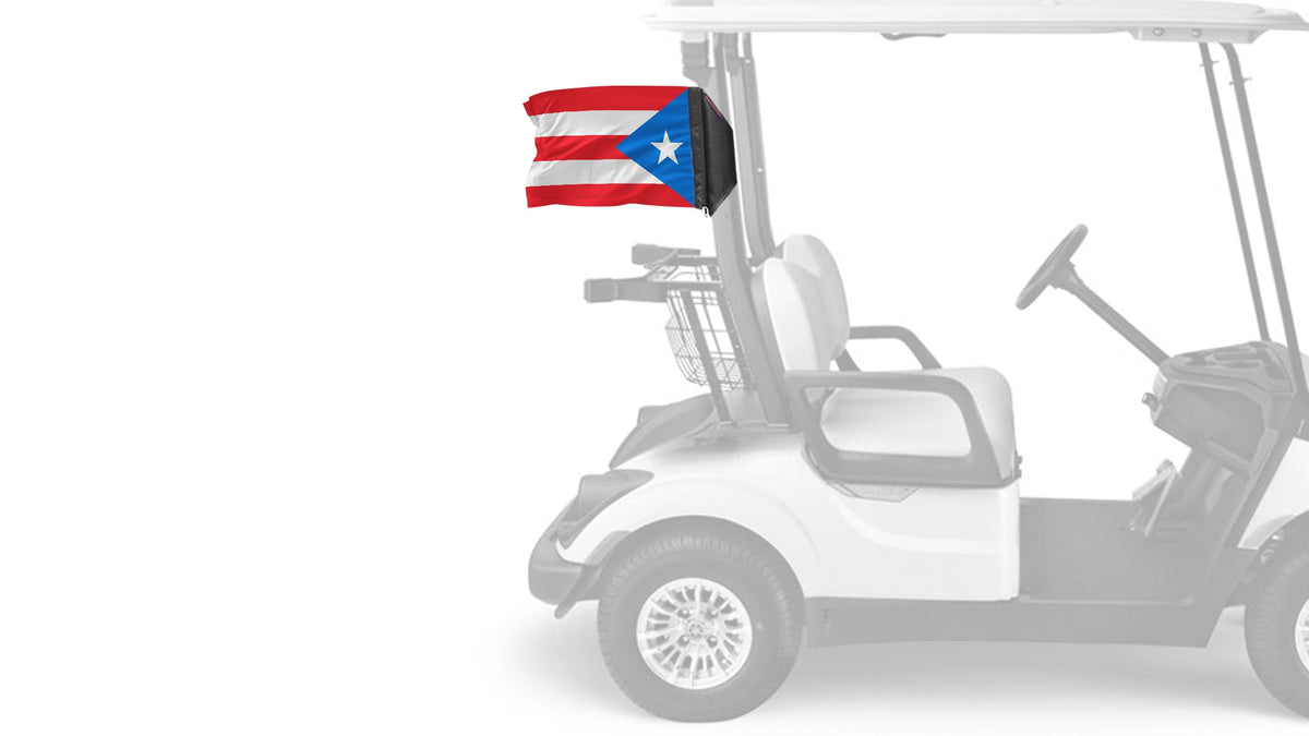 Puerto Rico 12"x18" Forever Wave Flag