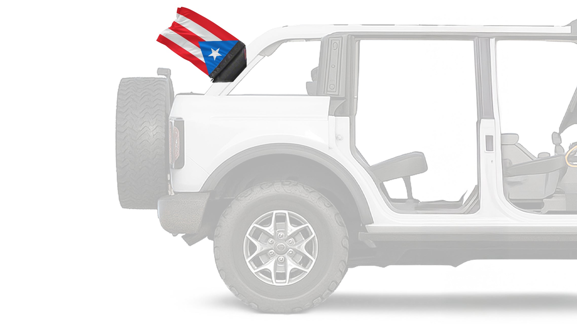 Puerto Rico 12"x18" Forever Wave Flag