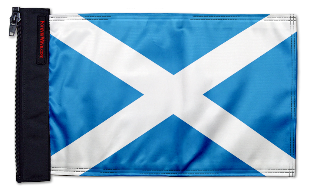 Scotland 12"x18" Forever Wave Flag