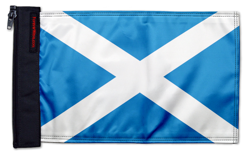 Scotland 12"x18" Forever Wave Flag