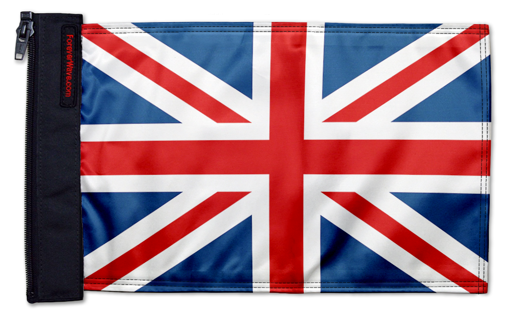 United Kingdom 12"x18" Forever Wave Flag
