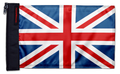 United Kingdom 12"x18" Forever Wave Flag for Jeep Wrangler YJ 1986-1995
