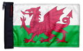 Wales 12"x18" Forever Wave Flag for Golf Carts