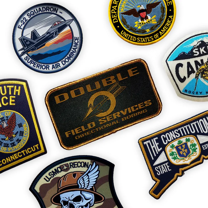 Custom Woven Patches - 75 Pieces