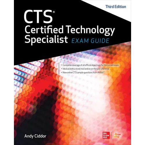 Cts Certified Technology Specialist Exam Guide, Third Edition - Hardcover
