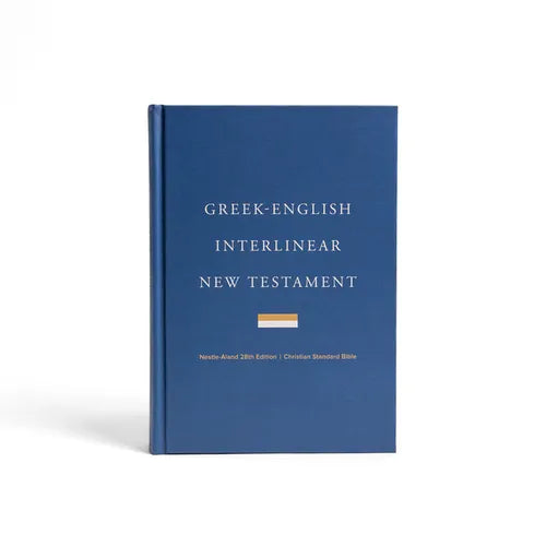 Greek-English Interlinear CSB New Testament, Hardcover - Hardcover