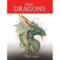 Doodle Dragons: Adult Coloring Book - Hardcover