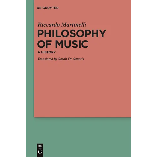 Philosophy of Music: A History - Paperback