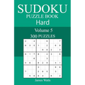 300 Hard Sudoku Puzzle Book - Paperback