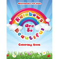 Rainbows Are So Beautiful Coloring Book - Paperback