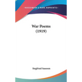 War Poems (1919) - Hardcover