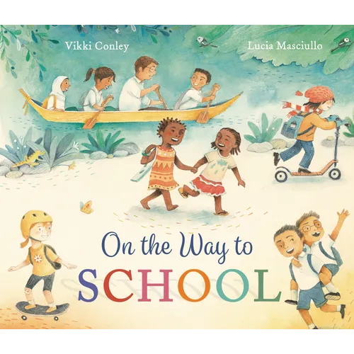 On the Way to School - Hardcover