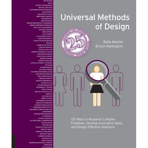 Universal Methods of Design, Expanded and Revised: 125 Ways to Research Complex Problems, Develop Innovative Ideas, and Design Effective Solutions - Paperback