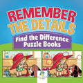 Remember the Details Find the Difference Puzzle Books - Paperback