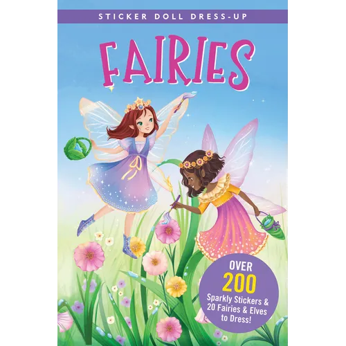 Fairies Sticker Doll Dress-Up Book - Paperback