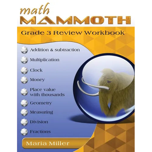 Math Mammoth Grade 3 Review Workbook - Paperback
