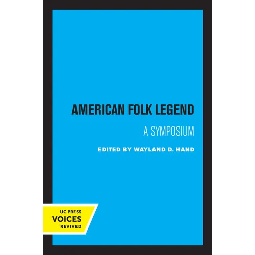 American Folk Legend: A Symposium - Paperback