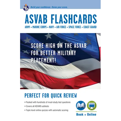ASVAB Flashcard Book - Paperback