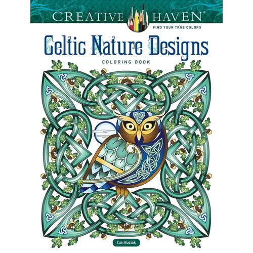 Creative Haven Celtic Nature Designs Coloring Book - Paperback