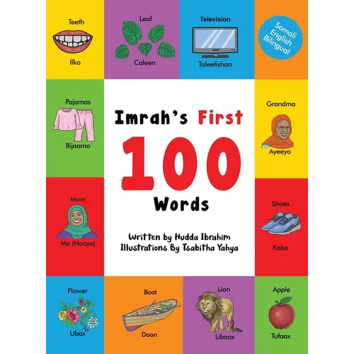 Imrah's First 100 Words: Somali English Bilingual - Hardcover