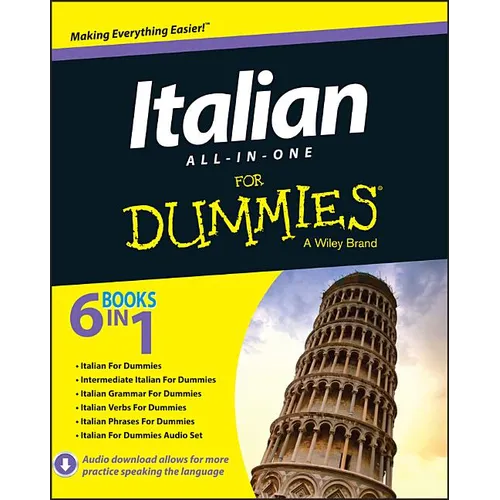 Italian All-In-One for Dummies - Paperback