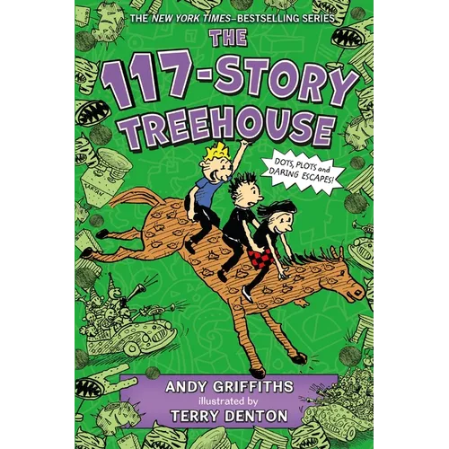 The 117-Story Treehouse: Dots, Plots & Daring Escapes! - Paperback