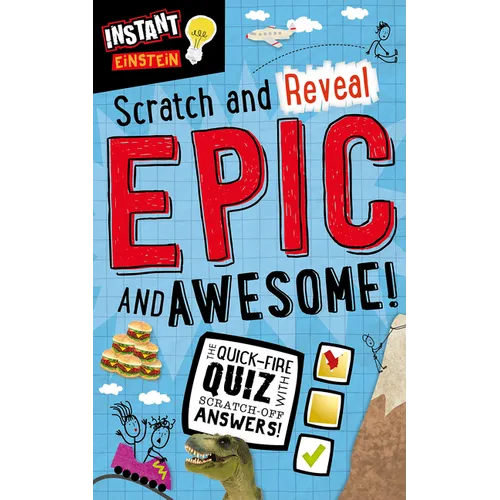 Instant Einstein: Scratch and Reveal: Epic and Awesome! - Paperback